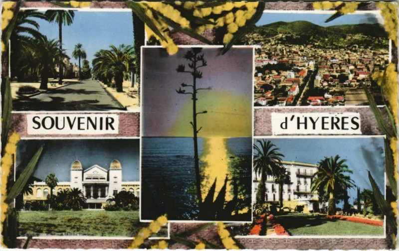 Carte postale ancienne Hyeres Different Aspects d'Hyeres - Scenes à Hyères