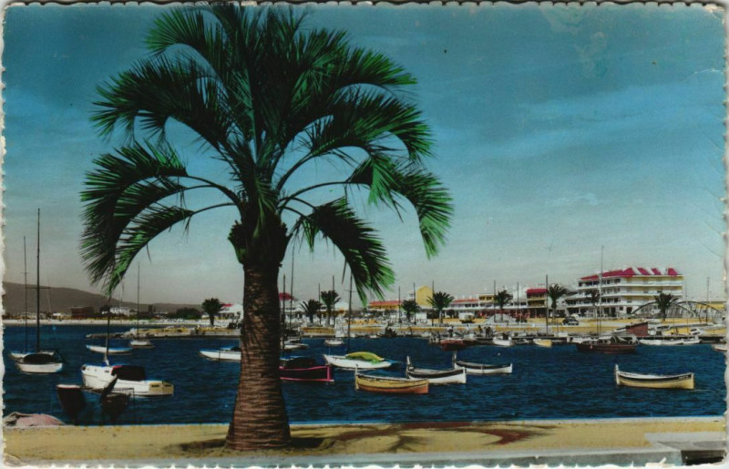 Carte postale ancienne Saint-Raphael Le Port à Saint-Raphaël