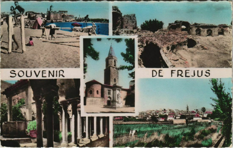 Carte postale ancienne Frejus Scenes à Fréjus