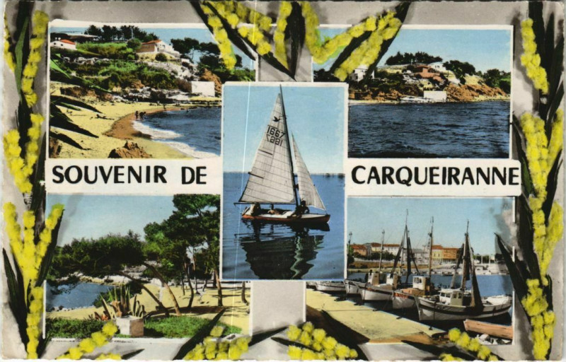 Carte postale ancienne Carqueiranne Scenes à Carqueiranne