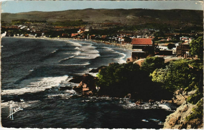 Carte postale ancienne Saint-Cyr-sur-Mer Les Lecques - Vue Generale à Saint-Cyr-sur-Mer
