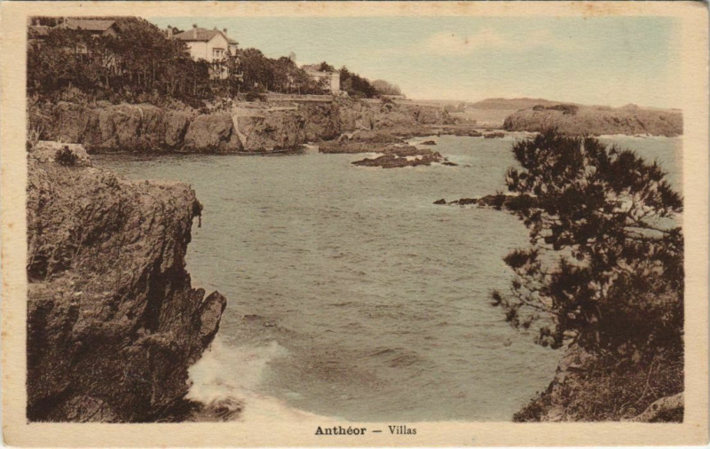 Carte postale ancienne Antheor Villas