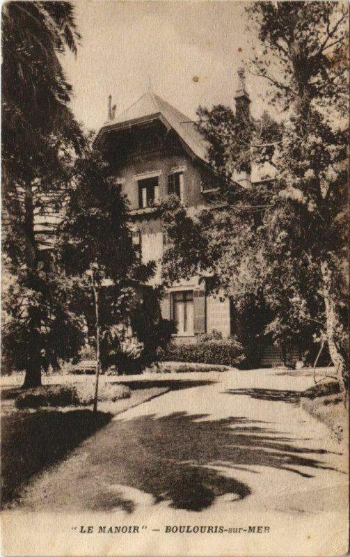 Carte postale ancienne Boulouris Le Manoir