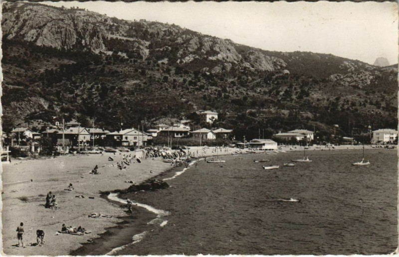 Carte postale ancienne Agay La Plage
