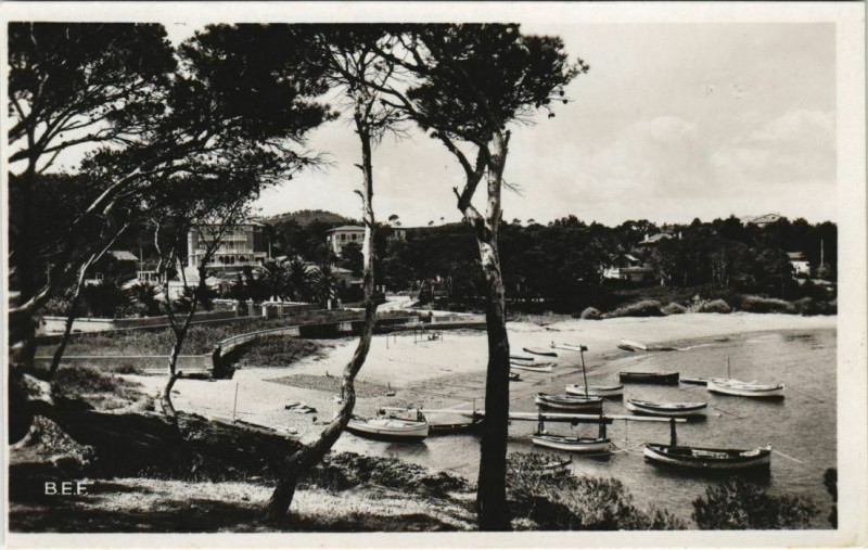 Carte postale ancienne Agay Camp Long - Corniche d'Or