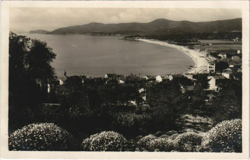 Carte postale ancienne Le Lavandou Vue Generale au Lavandou