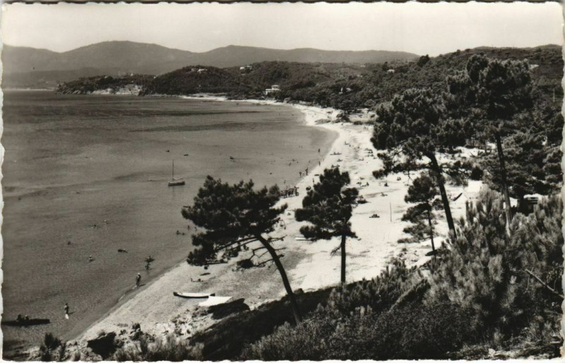 Carte postale ancienne Croix-Valmer Plage due Gigaro