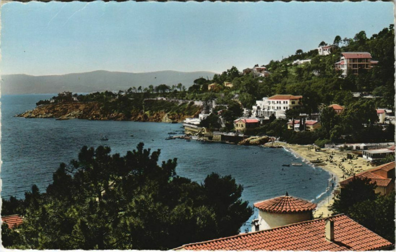 Carte postale ancienne Le Lavandou Environs - Aiguebelle - Vue Generale au Lavandou