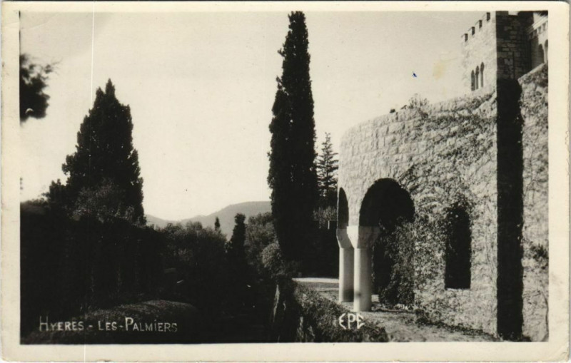 Carte postale ancienne Hyeres Les Palmiers France à Hyères