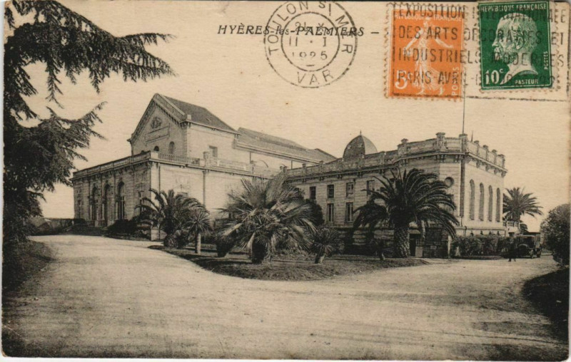 Carte postale ancienne Hyeres France à Hyères