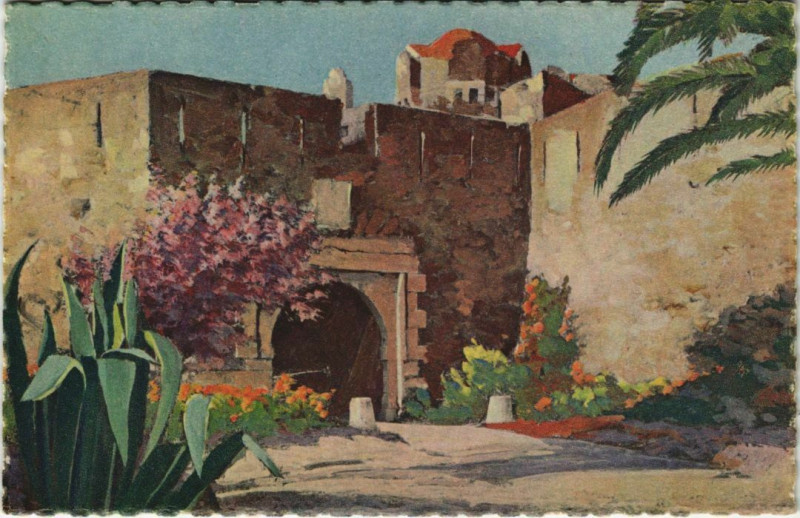 Carte postale ancienne Saint Tropez La citadelle France à Saint-Tropez