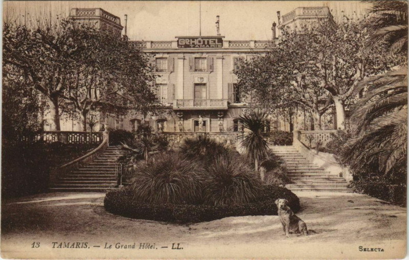 Carte postale ancienne Tamaris Grand Hotel France