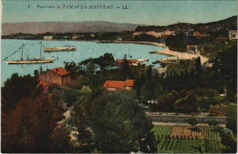 Carte postale ancienne Tamaris panorama France