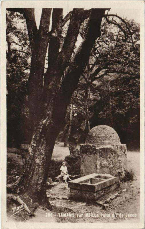 Carte postale ancienne Tamaris Le Puits dit de Jacob France