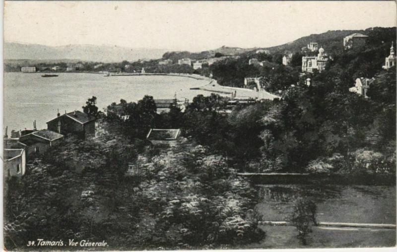Carte postale ancienne Tamaris vue generale France