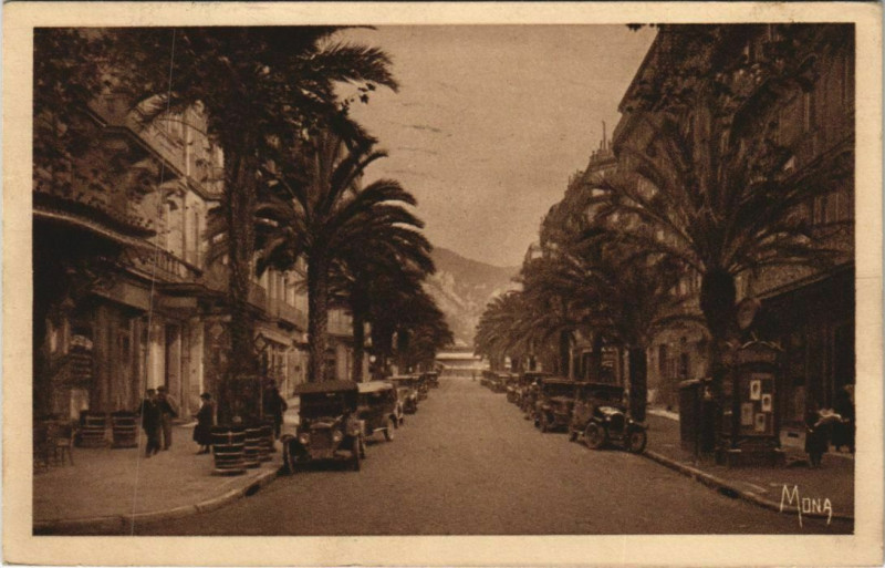 Carte postale ancienne Toulon Avenue Colbert France à Toulon