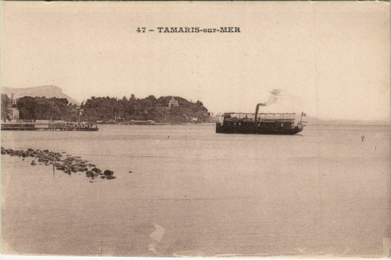 Carte postale ancienne Tamaris France