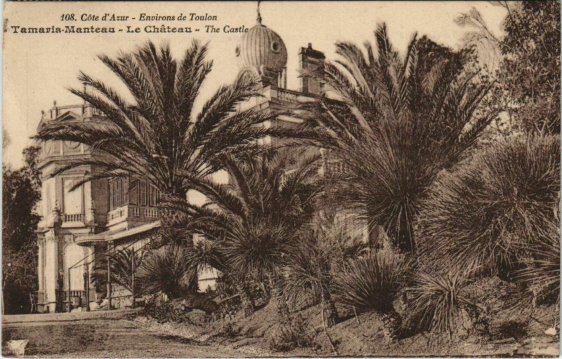 Carte postale ancienne Tamaris Le Chateau France