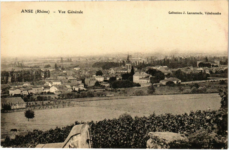 Carte postale ancienne Anse - Vue Generale à Anse