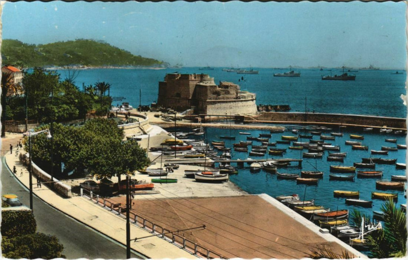 Carte postale ancienne Toulon Fort Saint-Louis France à Toulon