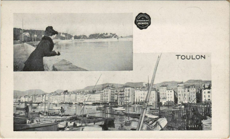 Carte postale ancienne Toulon souvenir France à Toulon