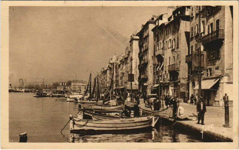Carte postale ancienne Toulon Quai de Cronstadt France à Toulon