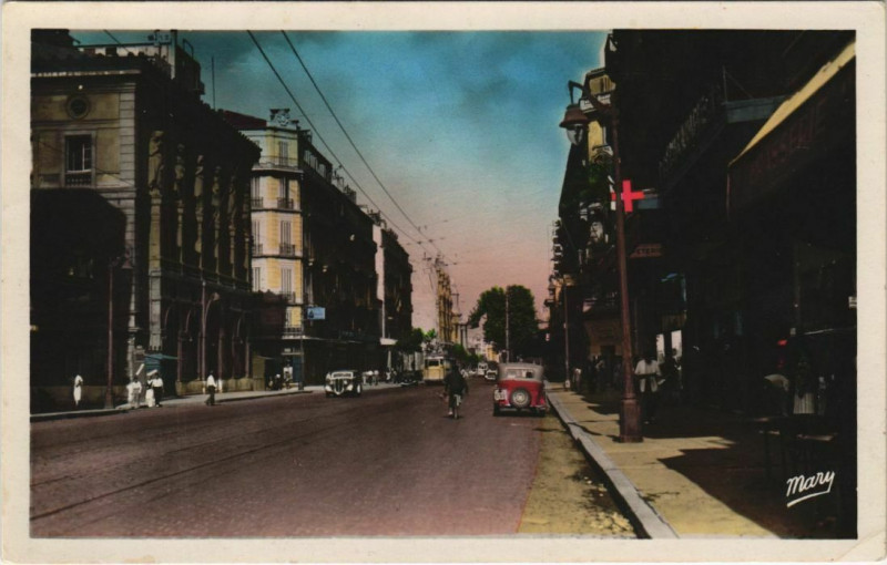 Carte postale ancienne Toulon Boulevard de Strasbourg France à Toulon