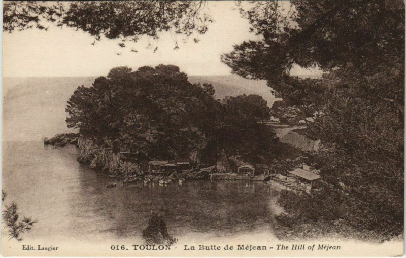 Carte postale ancienne Toulon La Butte de Mejean France à Toulon