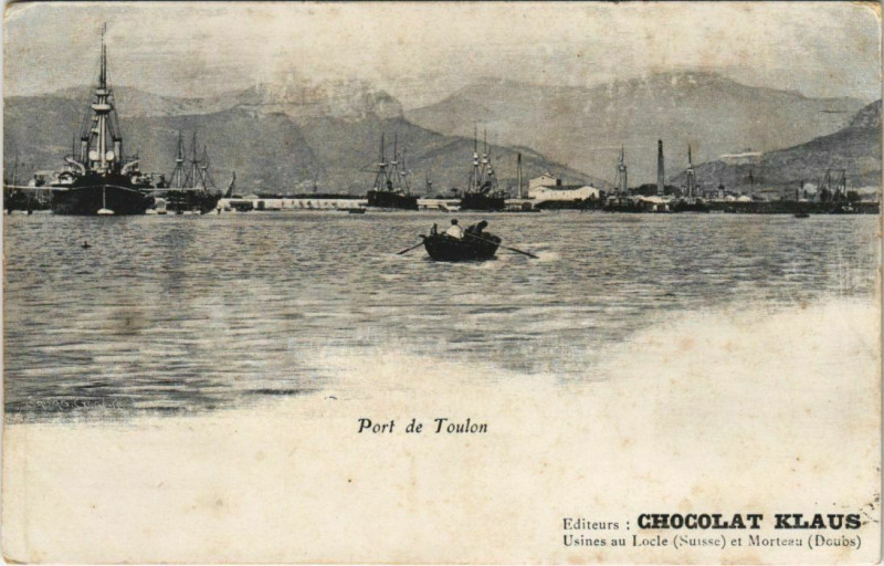 Carte postale ancienne Toulon Le Port France à Toulon