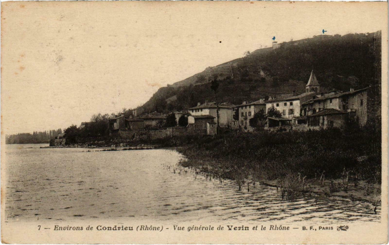 Carte postale ancienne Env. de Codrieu Rhone