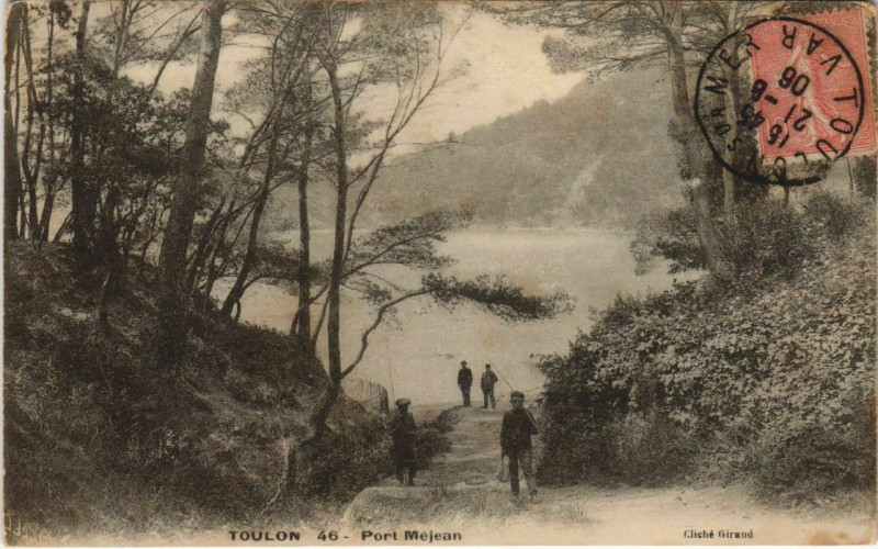 Carte postale ancienne Toulon Port Mejean France à Toulon