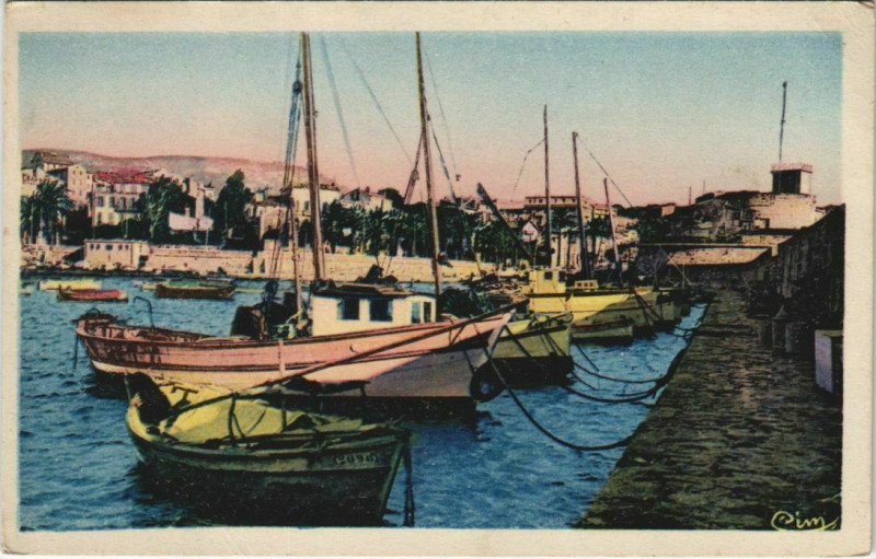 Carte postale ancienne Toulon Le Mourillon France à Toulon