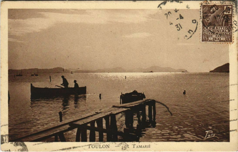 Carte postale ancienne Toulon -Tamaris France à Toulon
