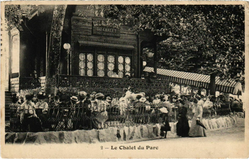 Carte postale ancienne Lyon Le Chalet du Parc à Lyon