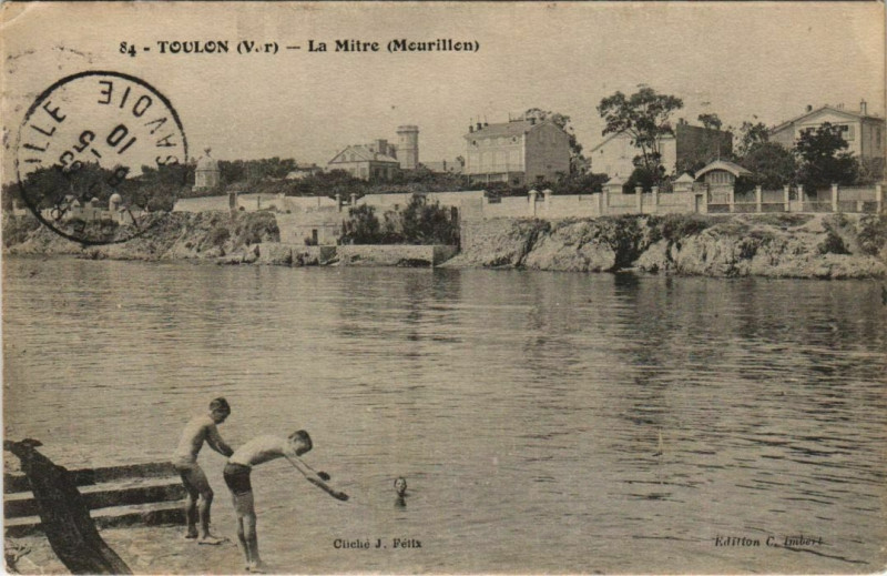 Carte postale ancienne Toulon La Mitre France à Toulon