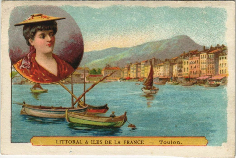 Carte postale ancienne Toulon Littoral & Iles de la France France à Toulon