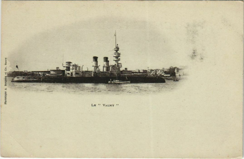 Carte postale ancienne Toulon Le Valmy France à Toulon