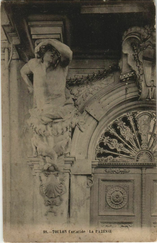 Carte postale ancienne Toulon La Paresse France à Toulon