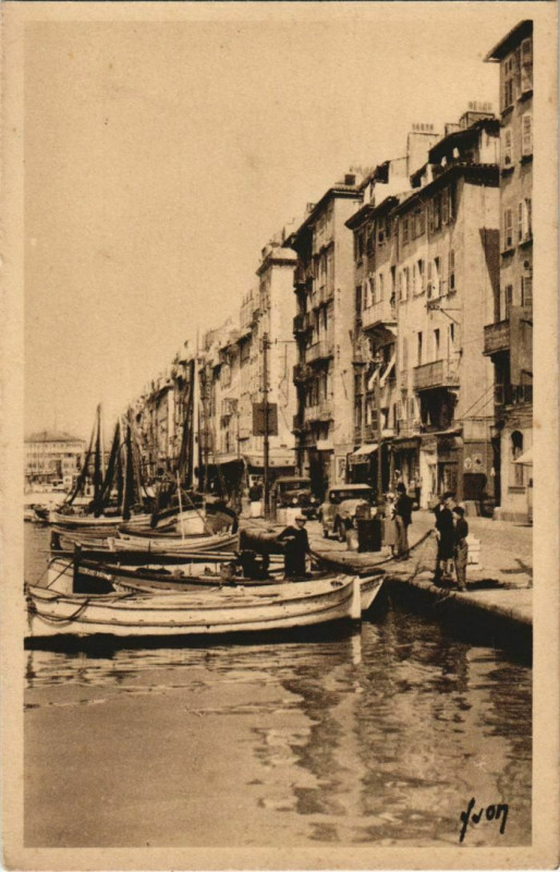 Carte postale ancienne Toulon Quai de Cronstadt France à Toulon
