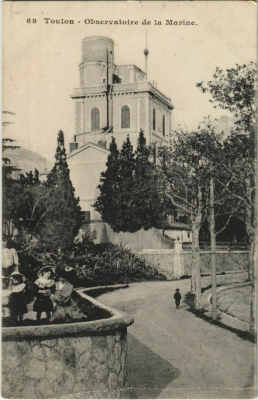 Carte postale ancienne Toulon Observatoire de la Marine France à Toulon