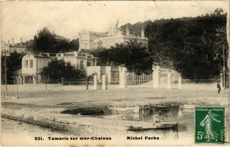 Carte postale ancienne Tamaris-sur-Mer - Chateau