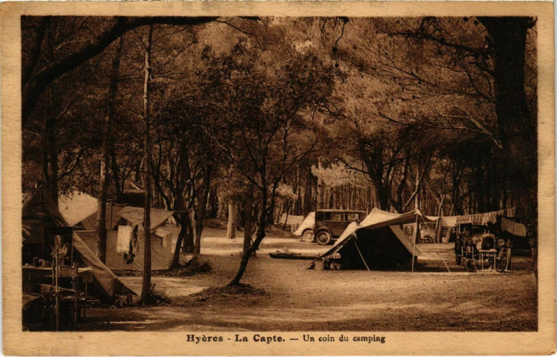 Carte postale ancienne Hyeres - La Capte à Hyères