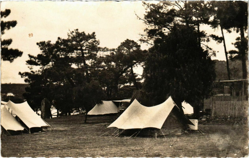 Carte postale ancienne Agay - Camping de la Pinede