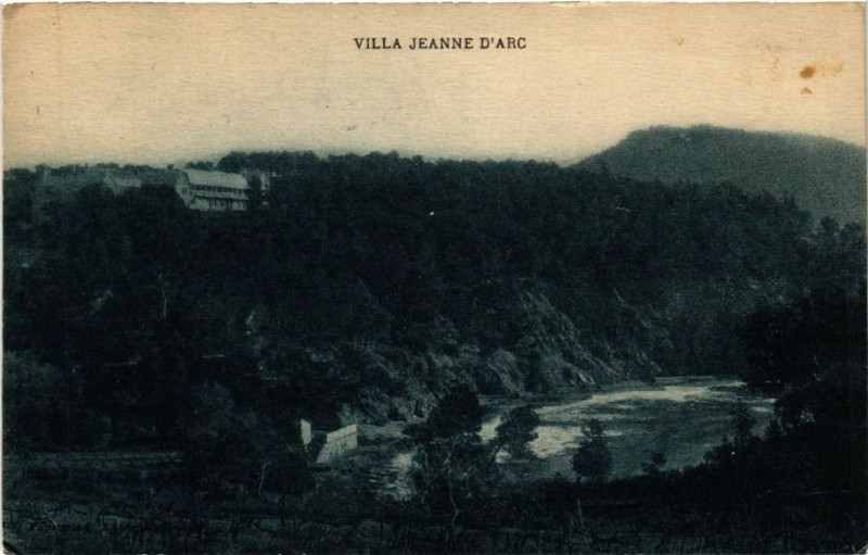 Carte postale ancienne Villa Jeanne d'Arc