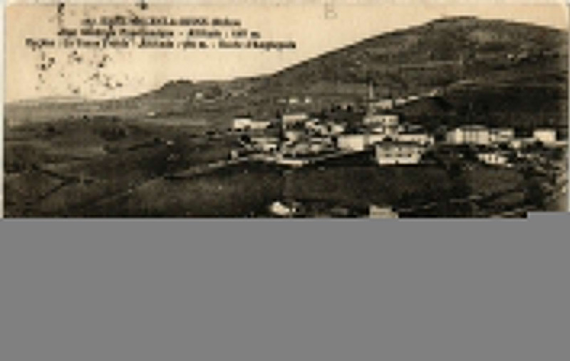 Carte postale ancienne Saint Vincent de Reins - Vue generale panoramique - Alt 698 m. à Saint-Vincent-de-Reins