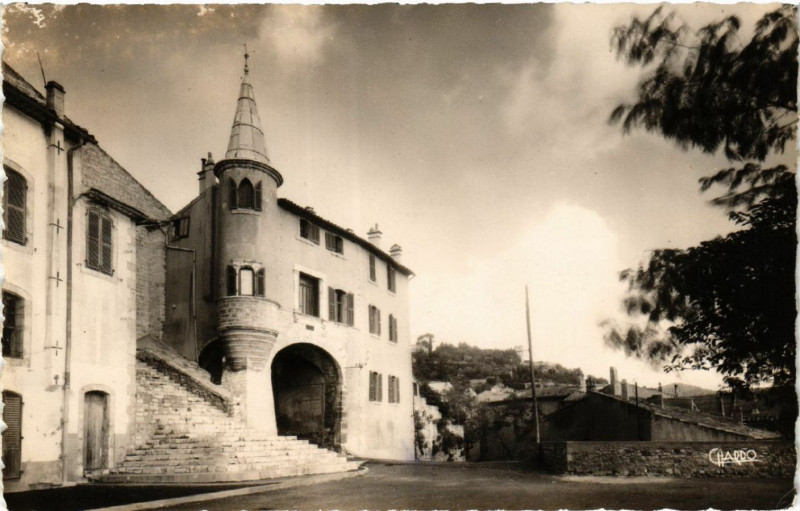 Carte postale ancienne Hyeres-les-Palmiers Le Chateau à Hyères