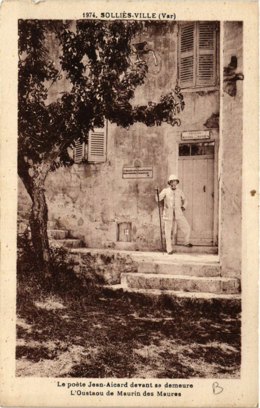 Carte postale ancienne Sollies Ville L'Oustaou de Maurin des Maures