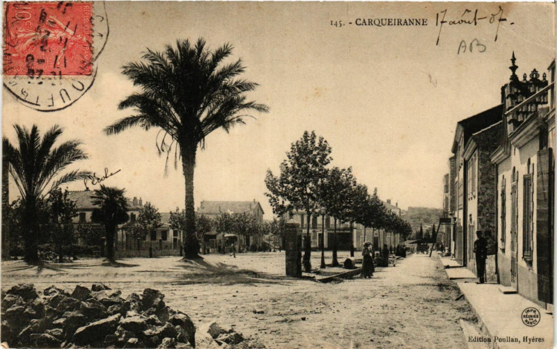 Carte postale ancienne Carqueiranne à Carqueiranne