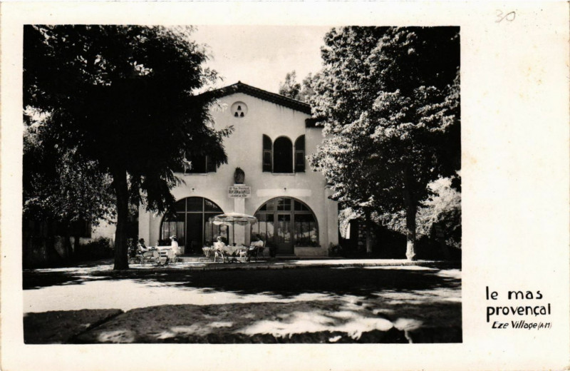 Carte postale ancienne Eze Eze Village - Scene à Èze