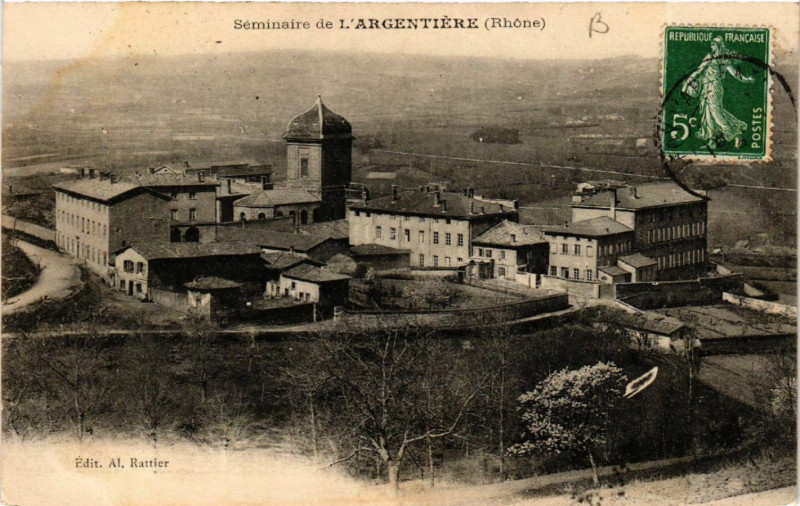 Carte postale ancienne Seminaire de L'Argentiere